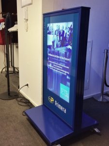 Biedt klanten op een digitaal bord buiten de aanbieding van de dag (en als ‘ie op is, kun je ‘m zo vervangen door een andere advertentie).